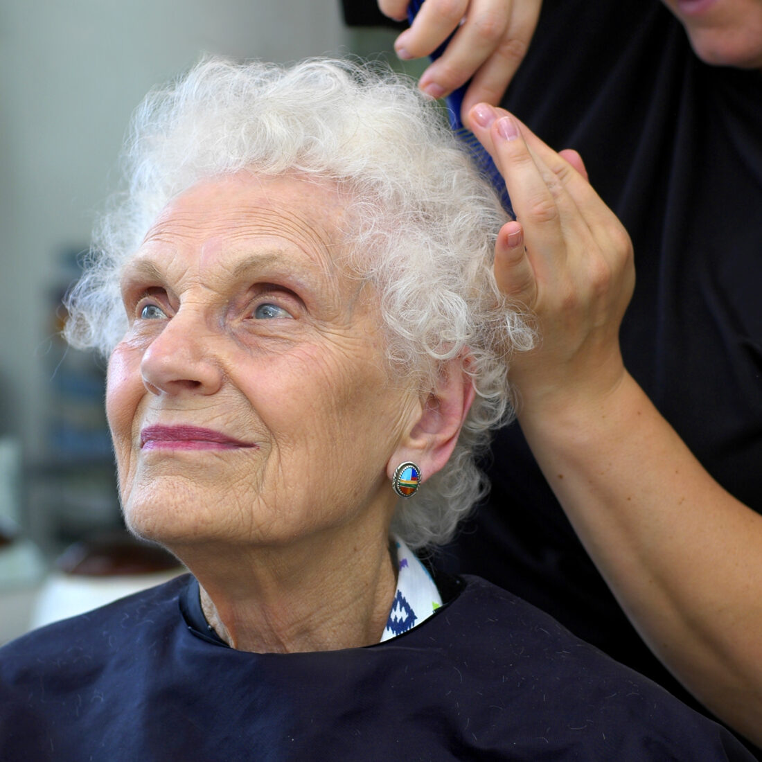 Senior Salon Curly Hair